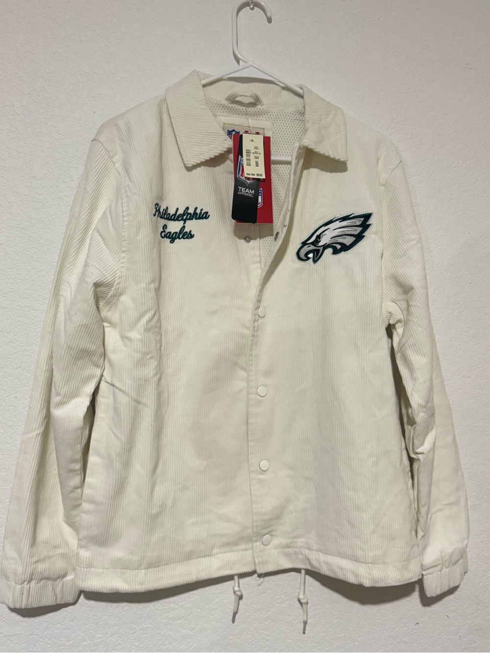 Philadelphia eagles NFL corduroy jacket